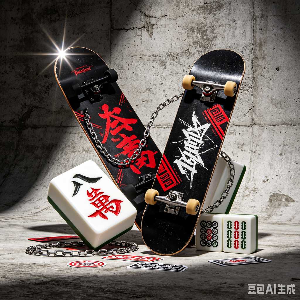 hand crafted mahjong set