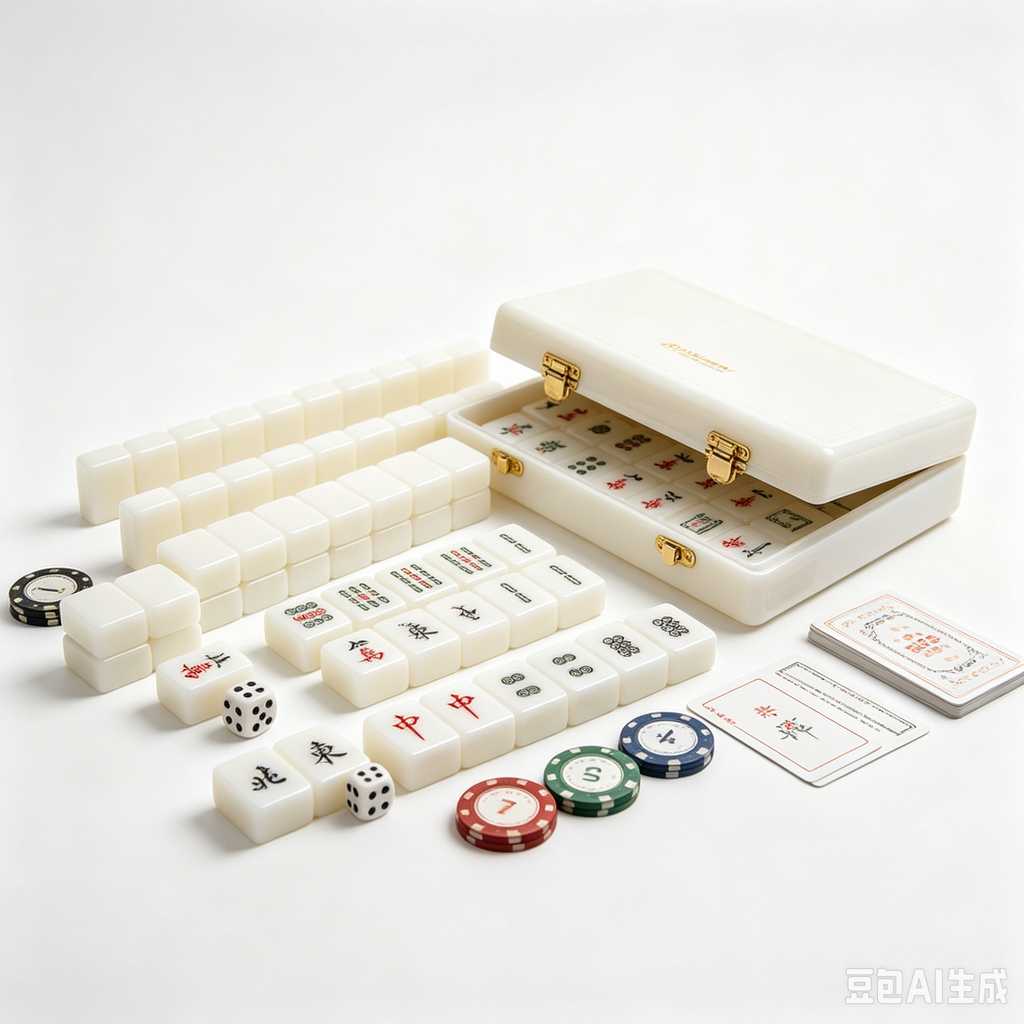 simple style mahjong set