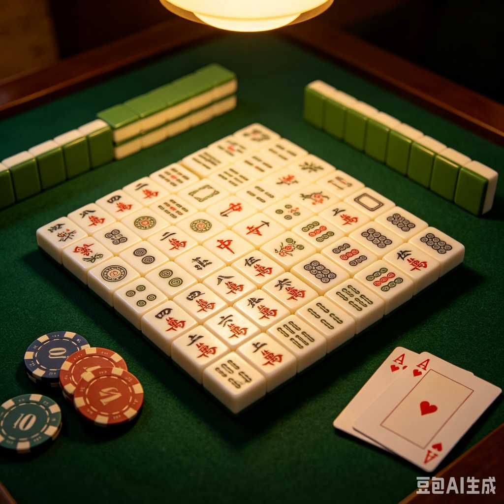 adult senior mahjong game set