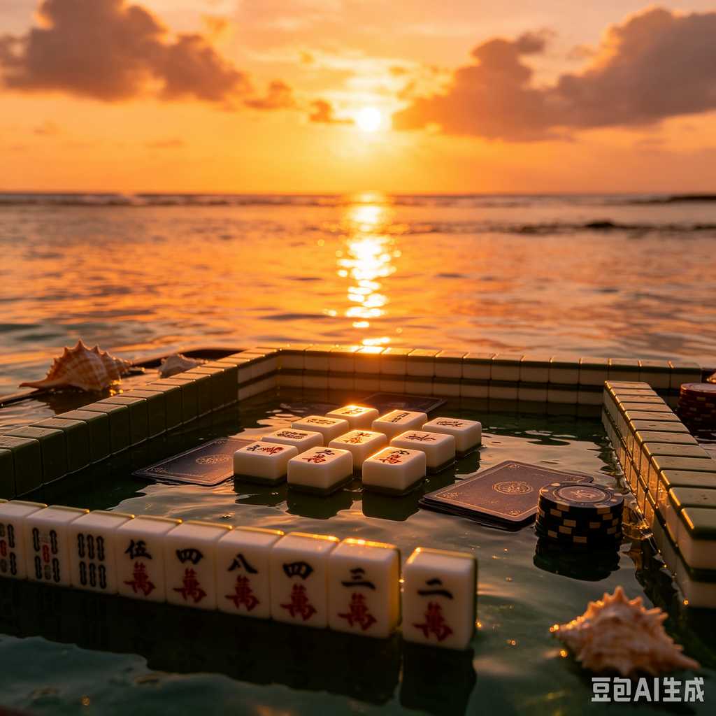 resort leisure mahjong set
